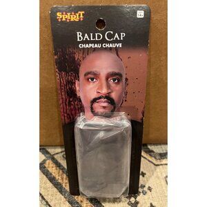 Spirit Halloween Bald Cap Latex Flesh Skin‎ Costumes Dress Up SEALED